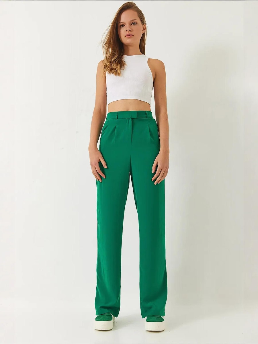 

Свободные брюки со складками спереди Bianco Lucci, Jade