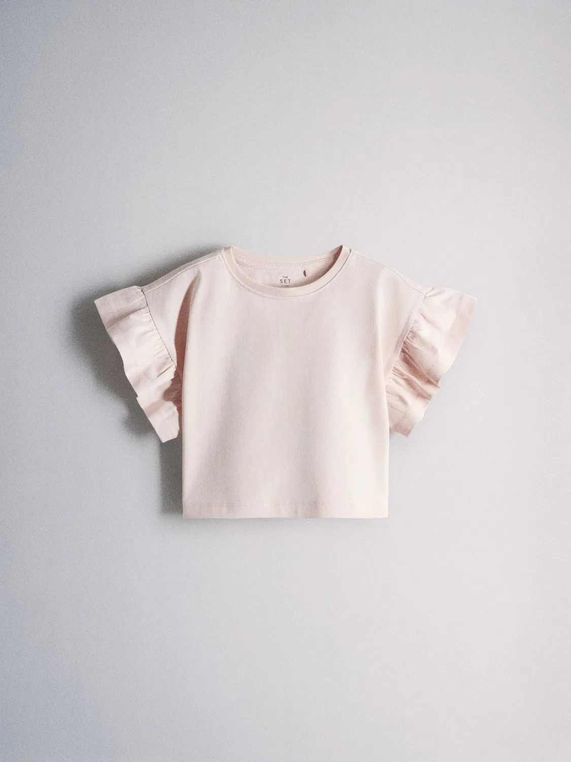 Футболка The Set, Cream/Aubergine/Rose/Rose — фото 3