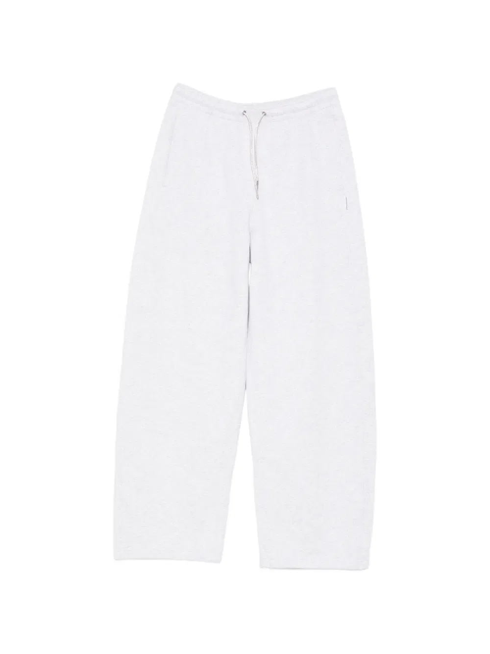 Спортивные брюки с отделкой стразами Alexander Wang, серый