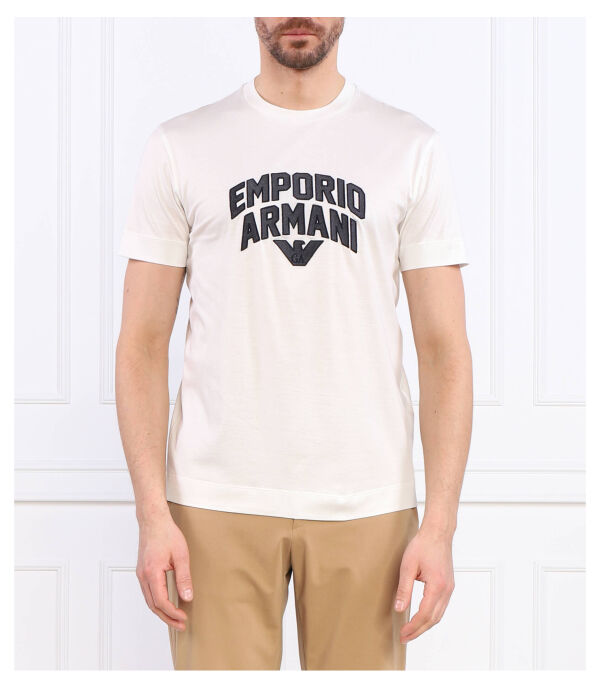 

Футболки Regular fit Emporio Armani, бежевый