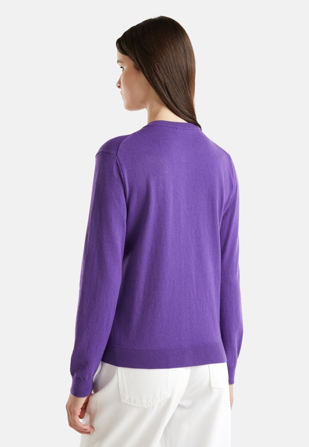 

Кардиган United Colors of Benetton, фиолетовый
