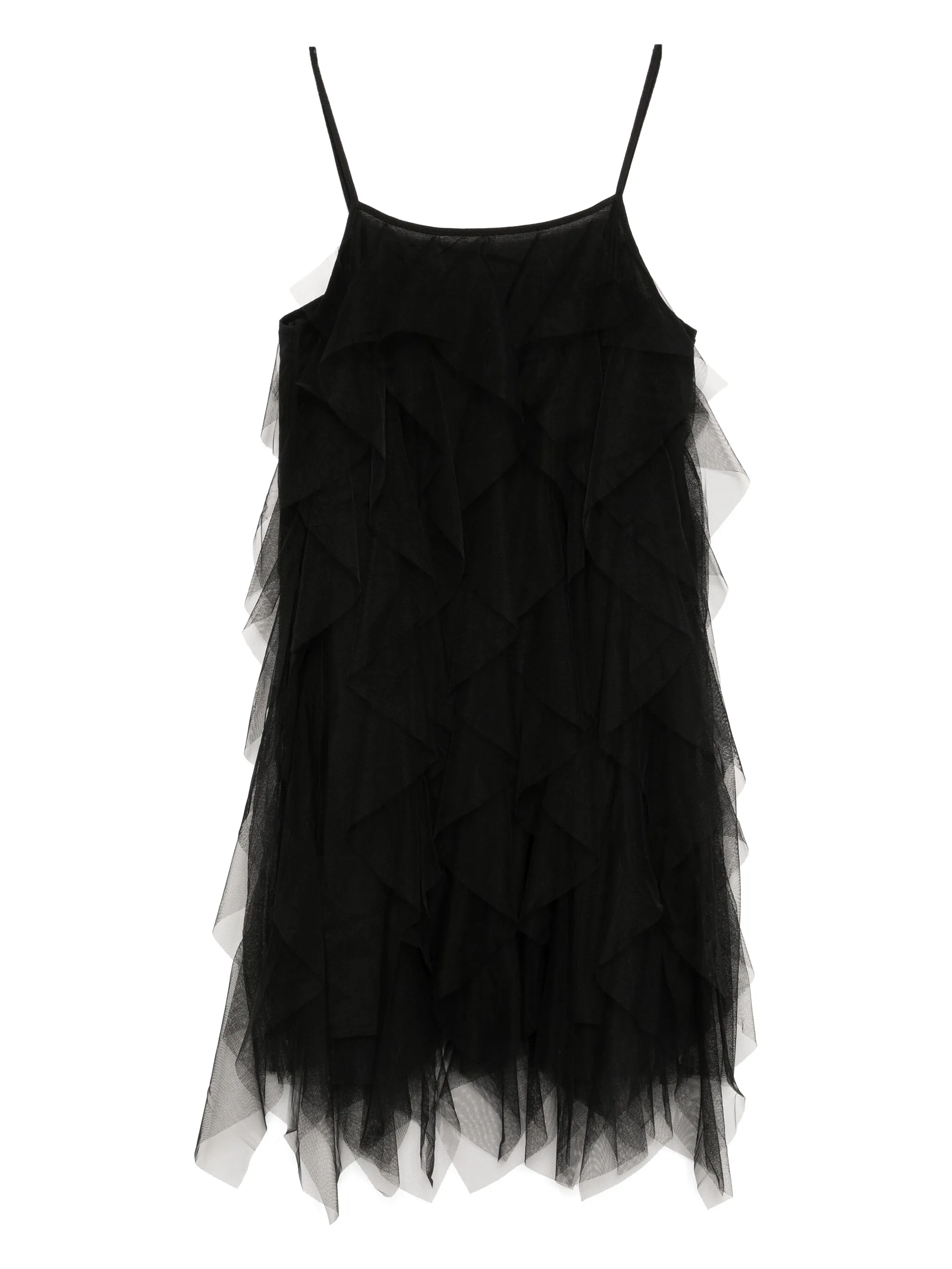 

Платье мини из тюля Tout A Coup, черный