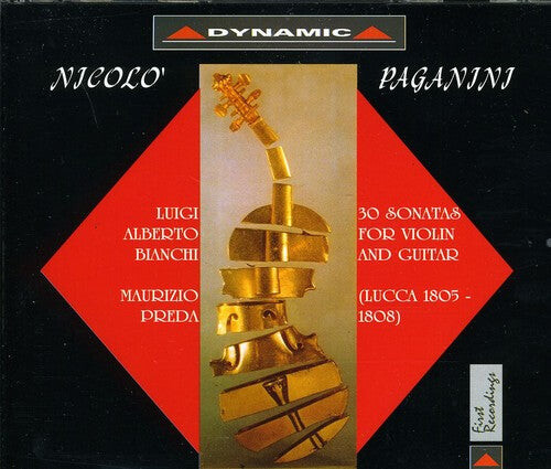 

CD диск Paganini / Bianchi / Preda: 30 Sonatas for Violin & Guitar