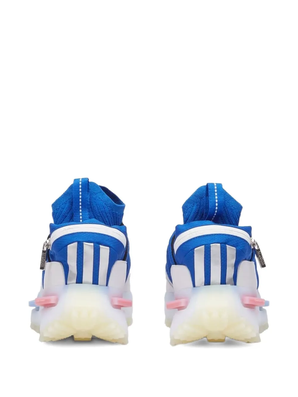 Кроссовки NMD Runner "Moncler - Королевский синий" adidas — фото 3