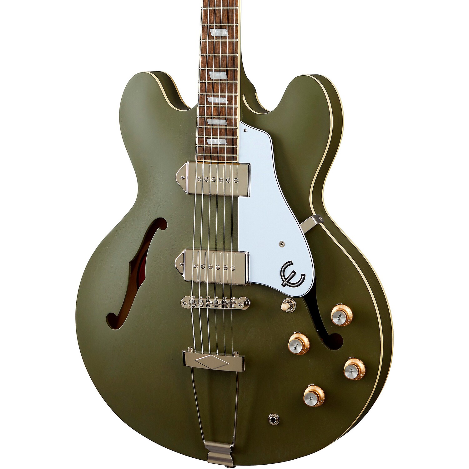 

Электрогитара Epiphone Casino Worn Hollowbody Оливково-серый