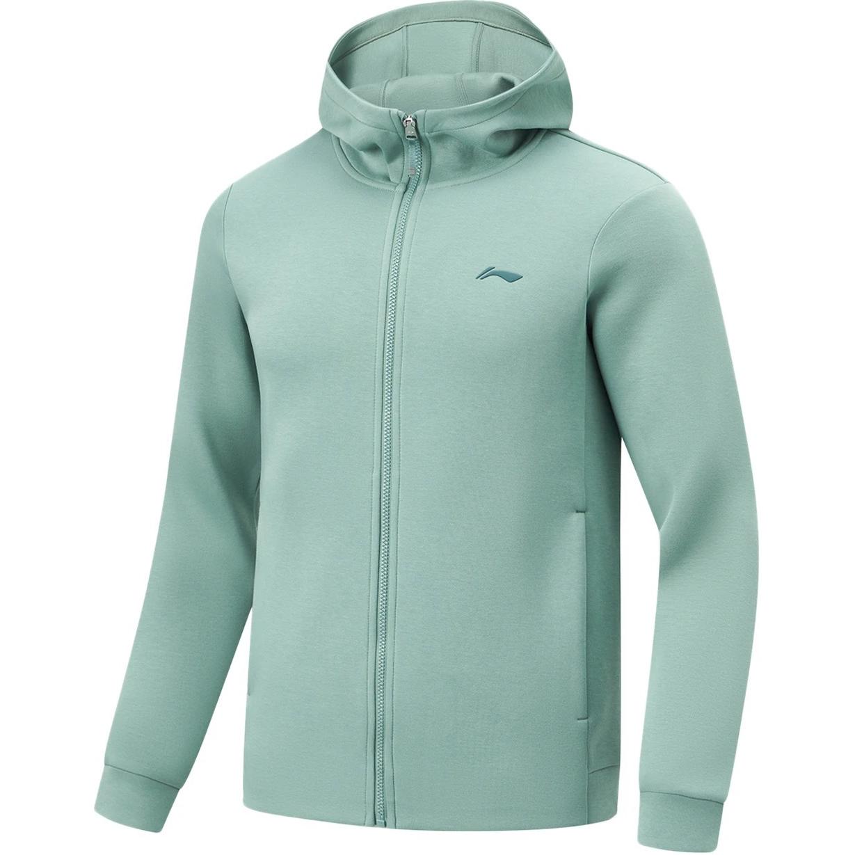 

Толстовка для фитнеса LiNing Misty Lake Green мужская
