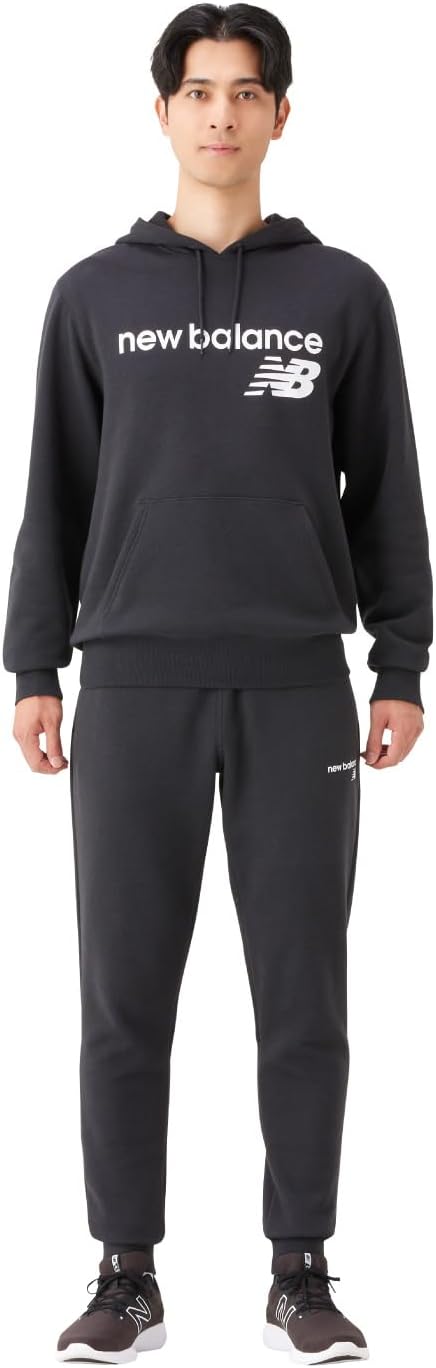 

Мужская флисовая толстовка New Balance MT03910 SuperCore, черный