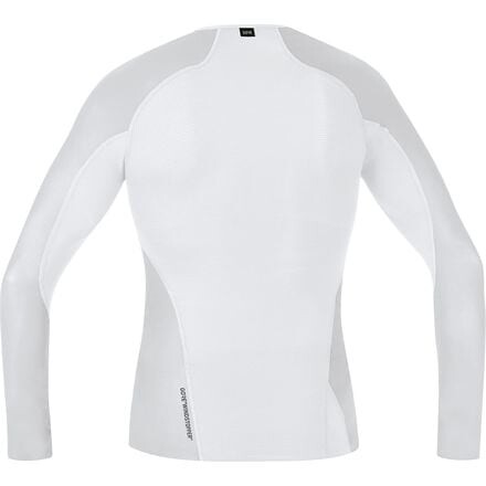 

Рубашка с длинными рукавами в базовом слое Windstopper мужская GOREWEAR, светло-серый/белый