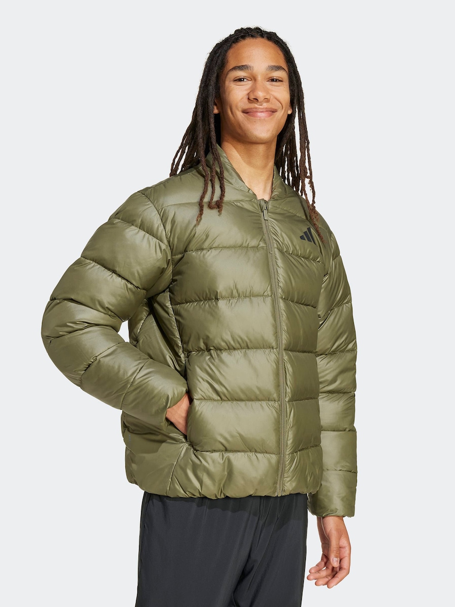 Спортивная куртка ADIDAS SPORTSWEAR Essentials, оливковый — фото 2