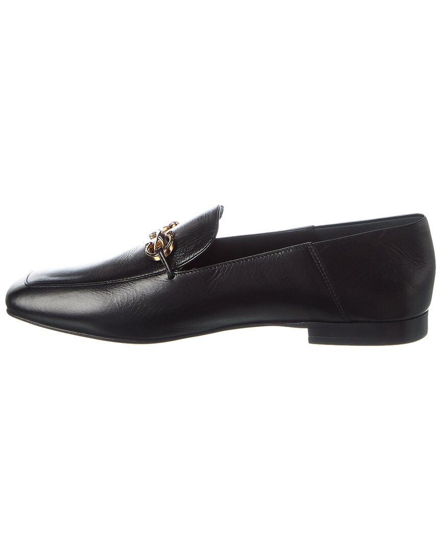 Феррагамо Ганчини украшенные кожаные лоферы Salvatore Ferragamo, черный — фото 2