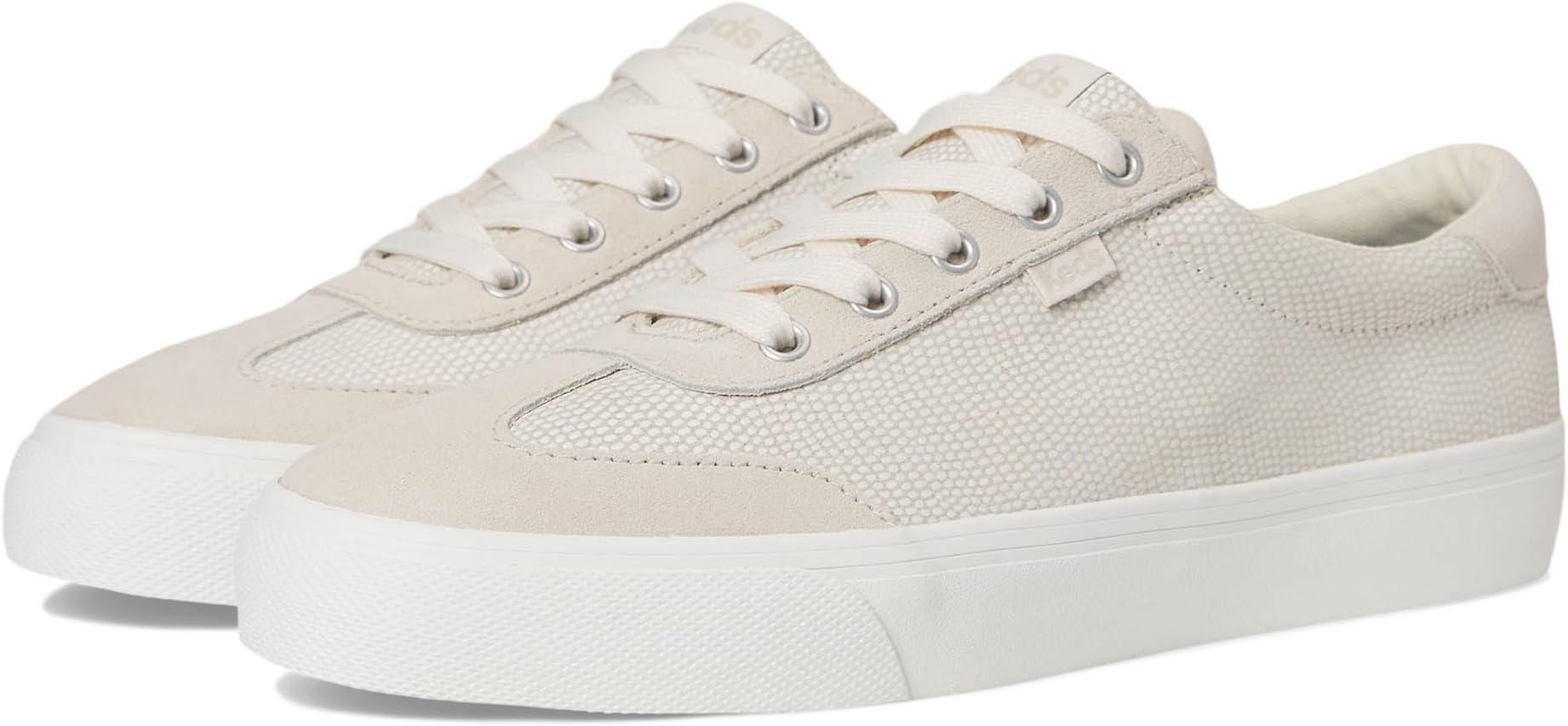 Кроссовки Keds Jump Kick T-Toe, Cream/Taupe Leather/Suede