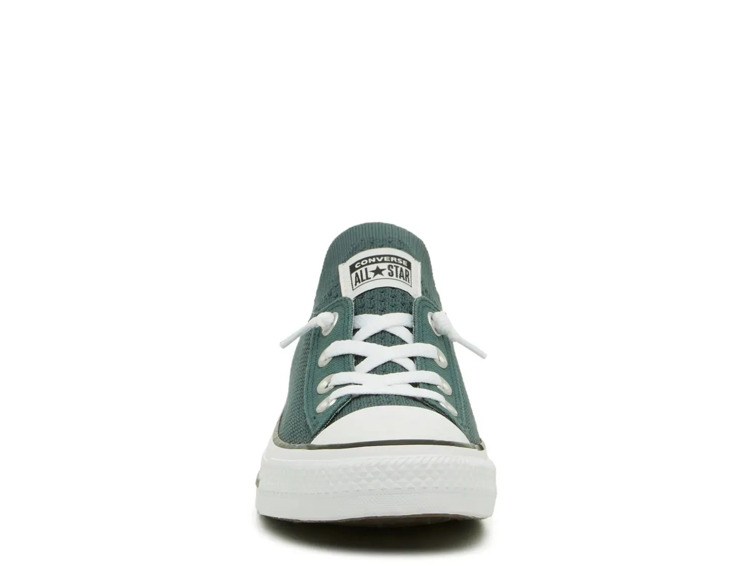 Кроссовки Converse Chuck Taylor All Star Shoreline Knit Slip-On Sneaker - женские, темно-зеленые — фото 2