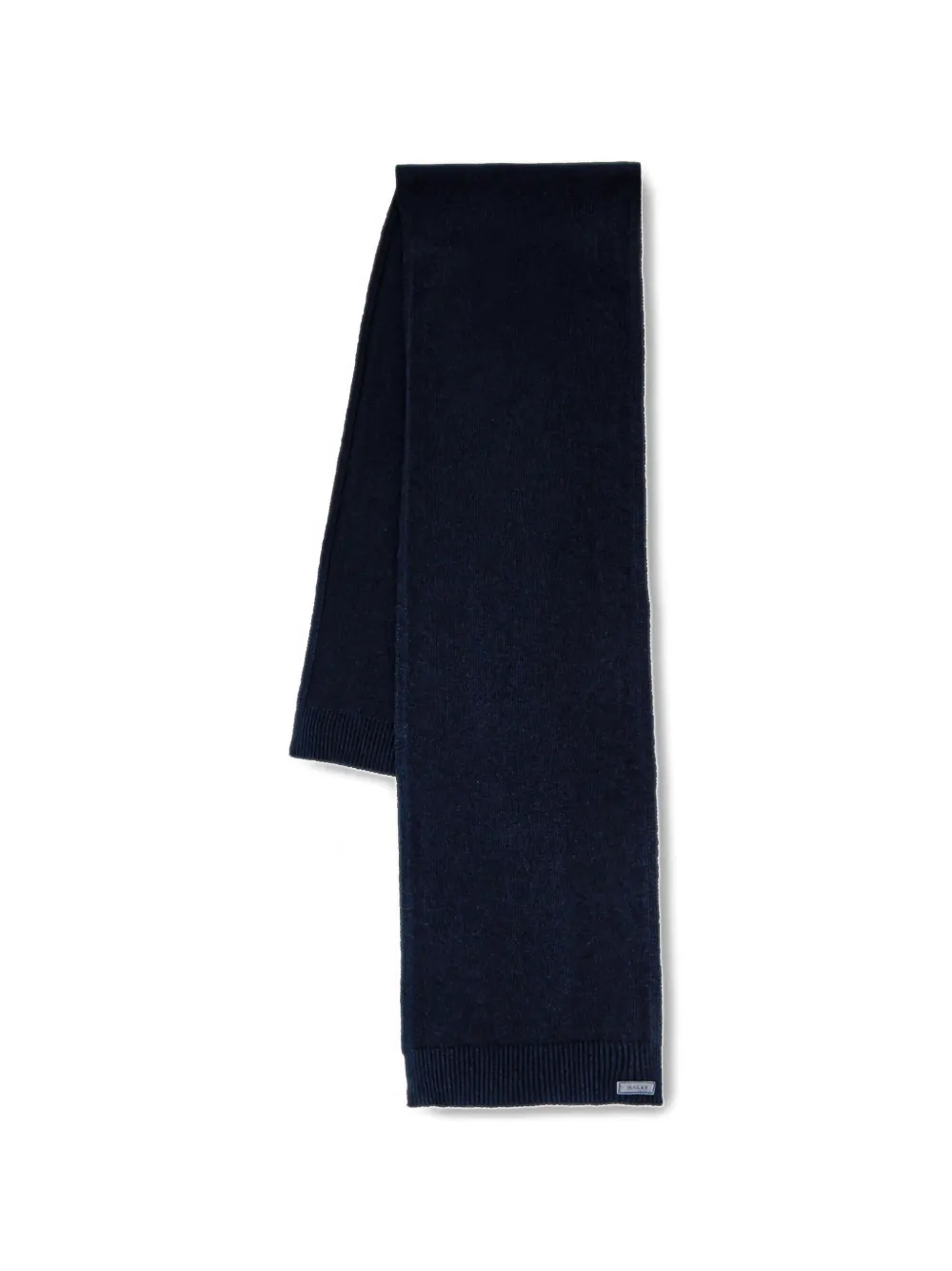 

Шарф с нашивкой-логотипом Bally, синий