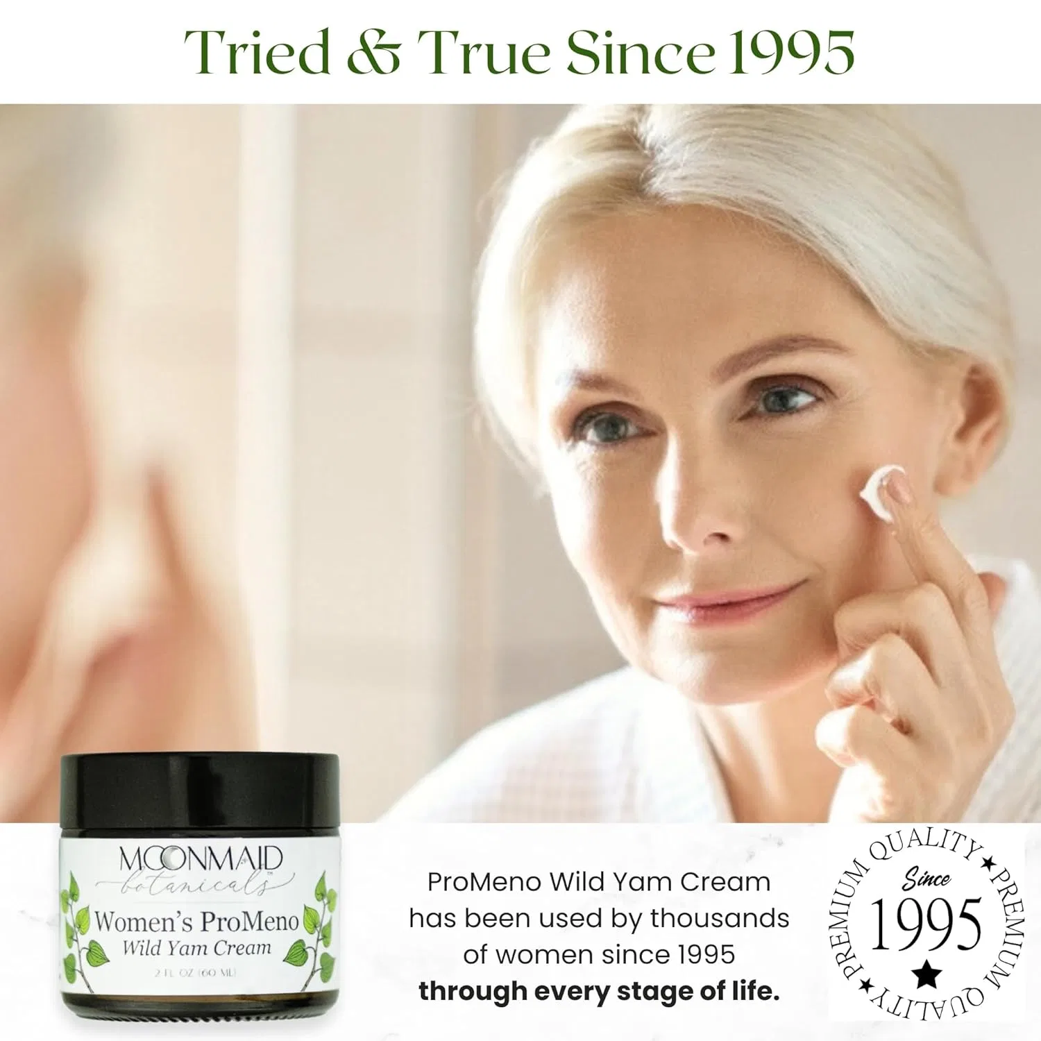 Крем для тела ProMeno Wild Yam от MoonMaid Botanicals, 57 г Moonmaid Botanicals — фото 2