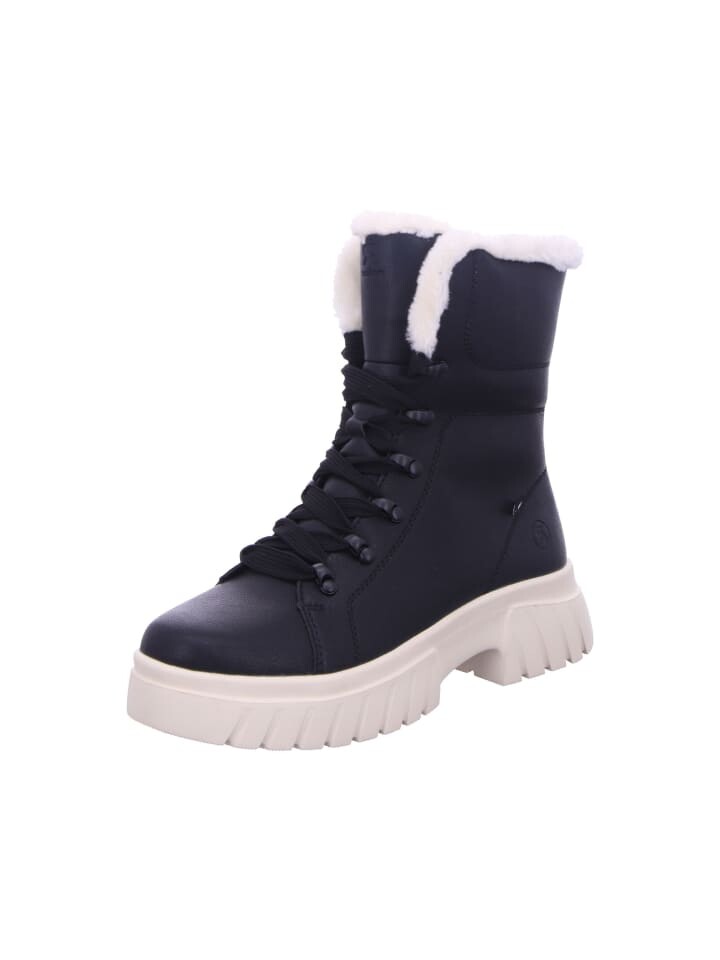Ботильоны rieker Schnürstiefeletten, черный