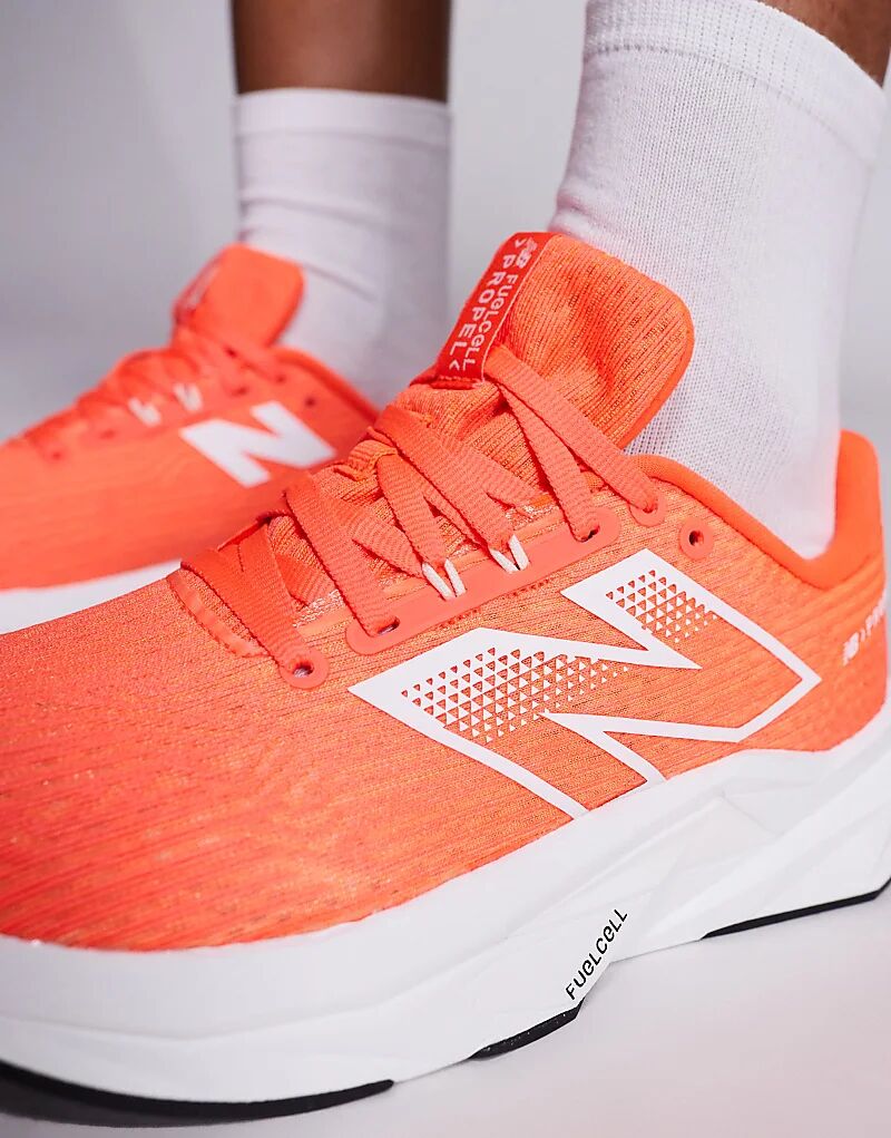 Кроссовки для бега New Balance Propel ярко-красного цвета — фото 3