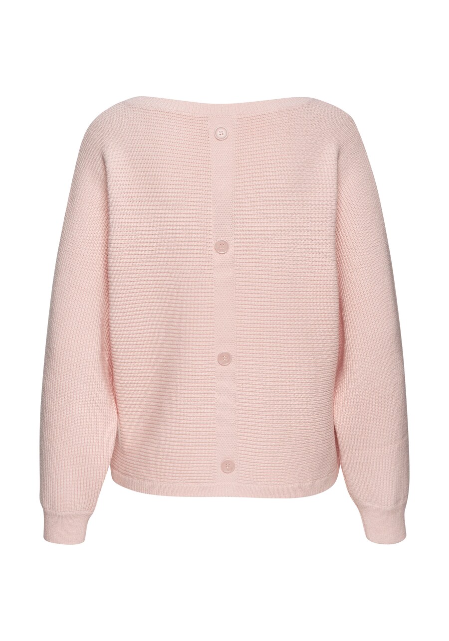 

Базовый свитер LASCANA Sweater, темно-розовый