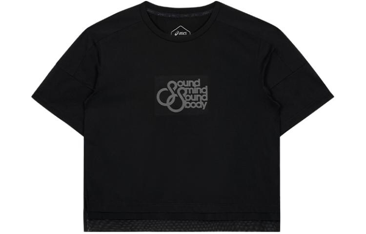 

Футболка женская черная Asics