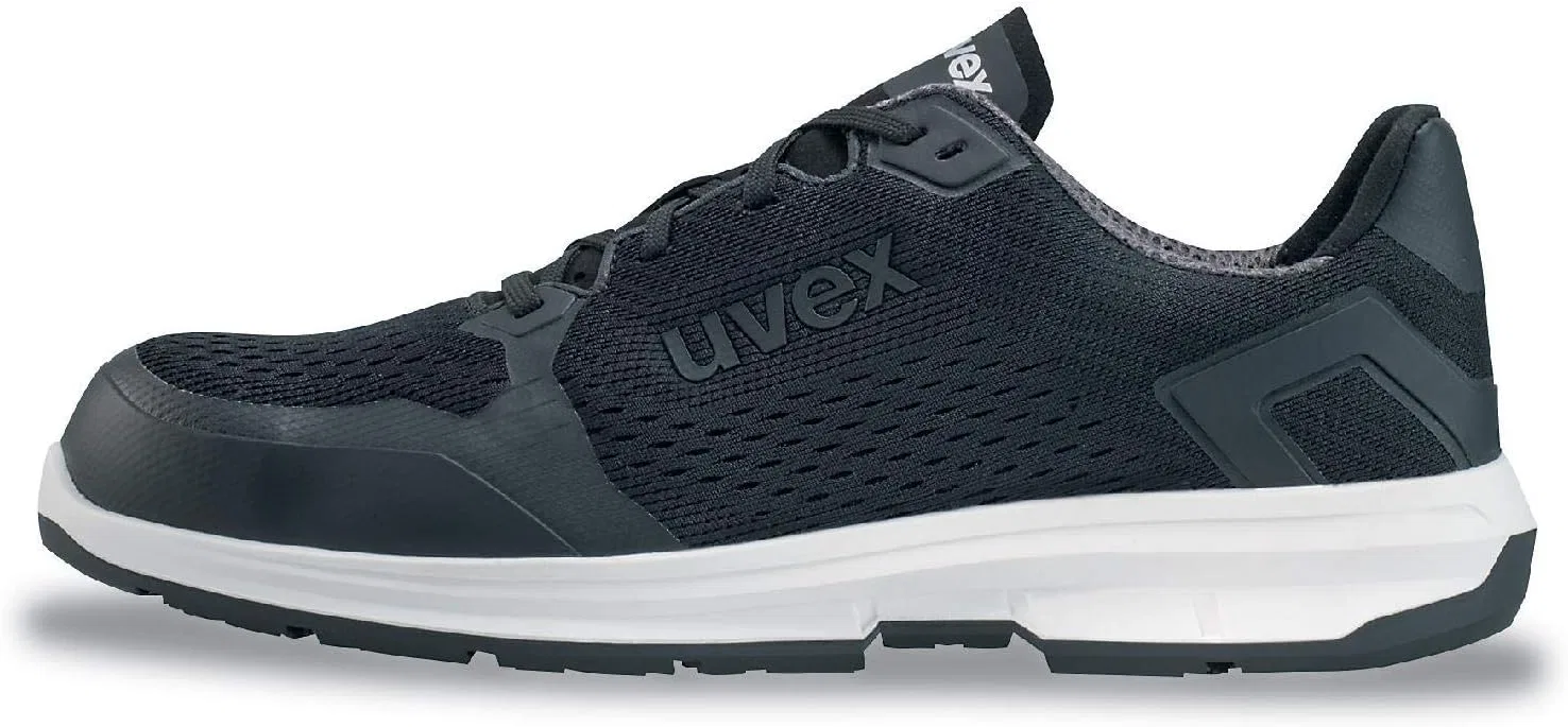 Защитная спортивная обувь Uvex 1 шт. - Рабочая обувь S1 - Ширина, Black — фото 2