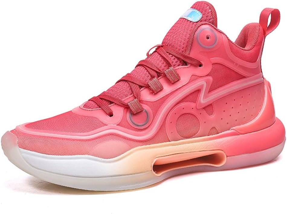 

Кроссовки Mashangfu для мужчин, баскетбольные, для бега, для ходьбы, кроссовки, красный