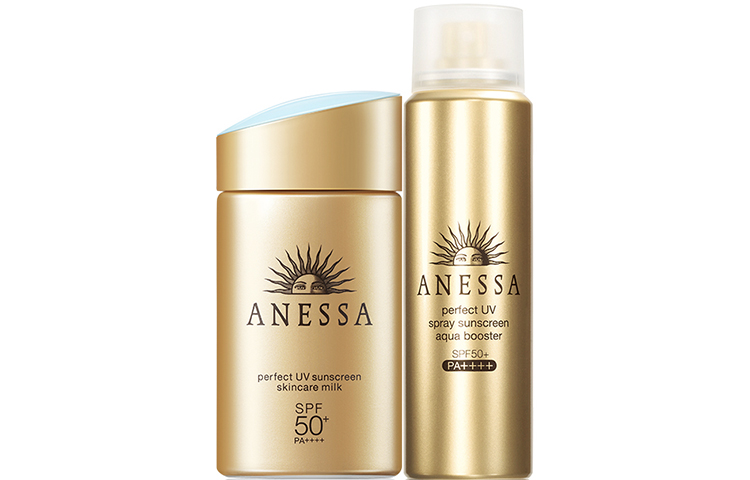 ANESSA Маленький золотой флакон спрей для защиты от солнца unisex — фото 2