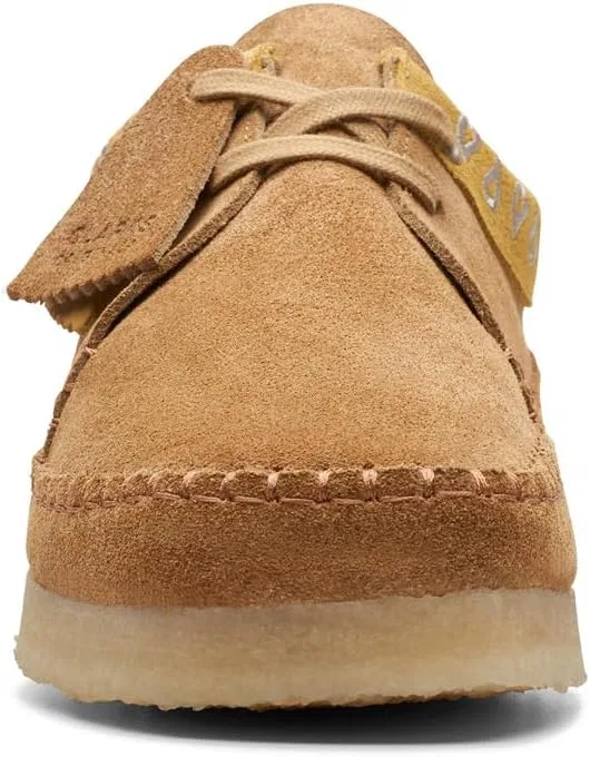 Мокасины мужские Clarks, коричневый — фото 3