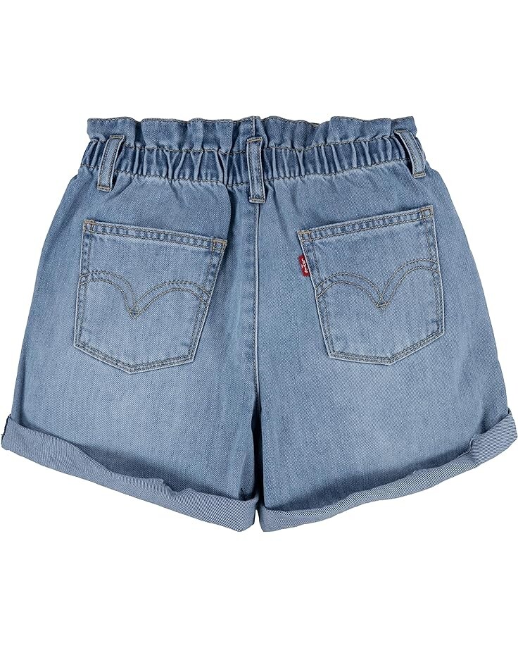 Шорты Levi'S High-Rise Scrunchie Shorts, цвет Light Pebble