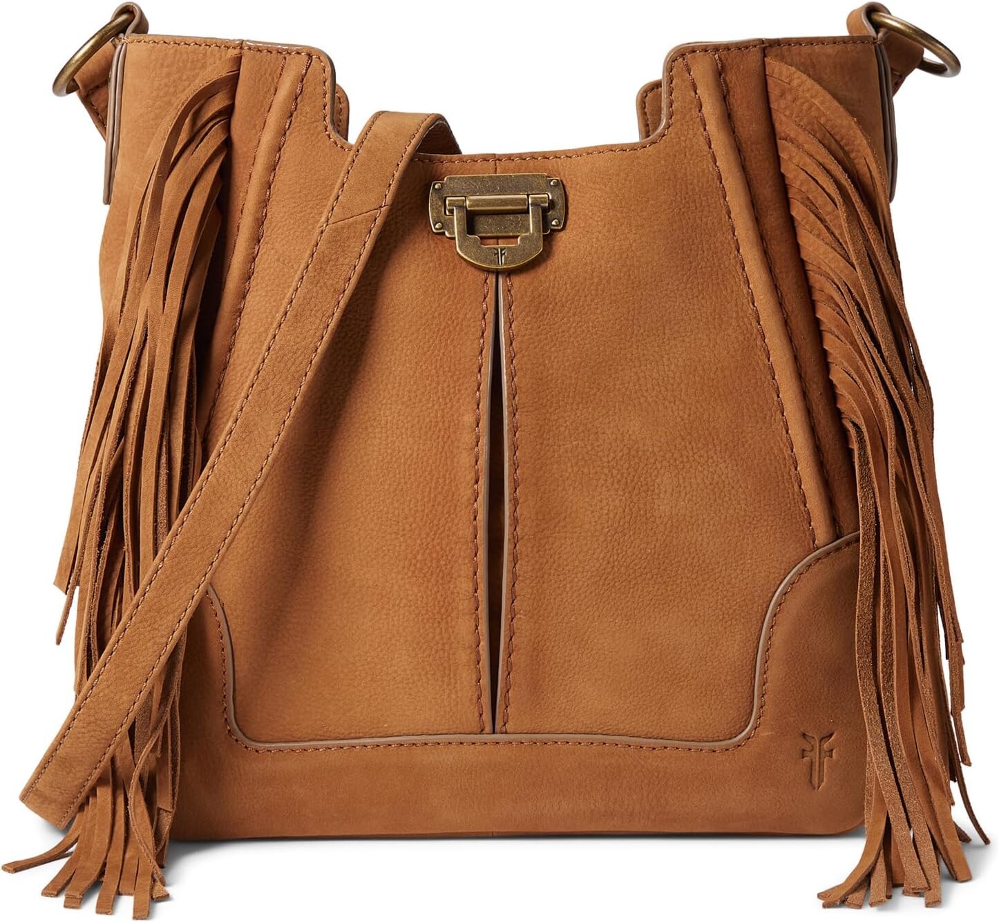 

Сумка Piper Fringe Crossbody Frye, цвет Cognac