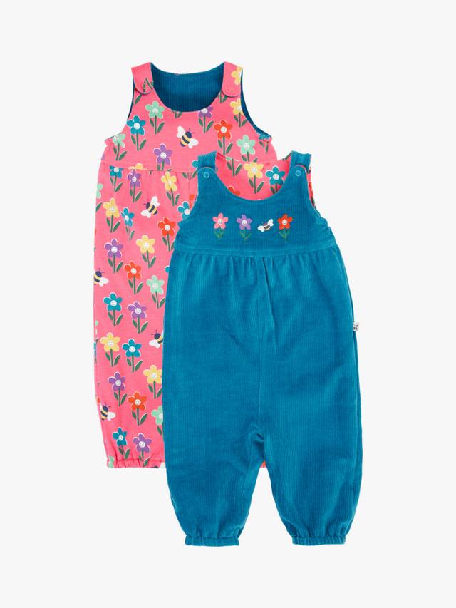 

Детские реверсивные комбинезоны Helen Cotton Frugi, Boat Blue/Fun Flower