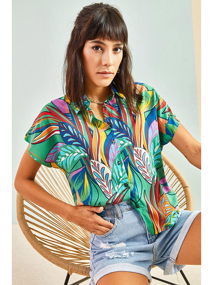 

Блузка Bianco Lucci, красочный