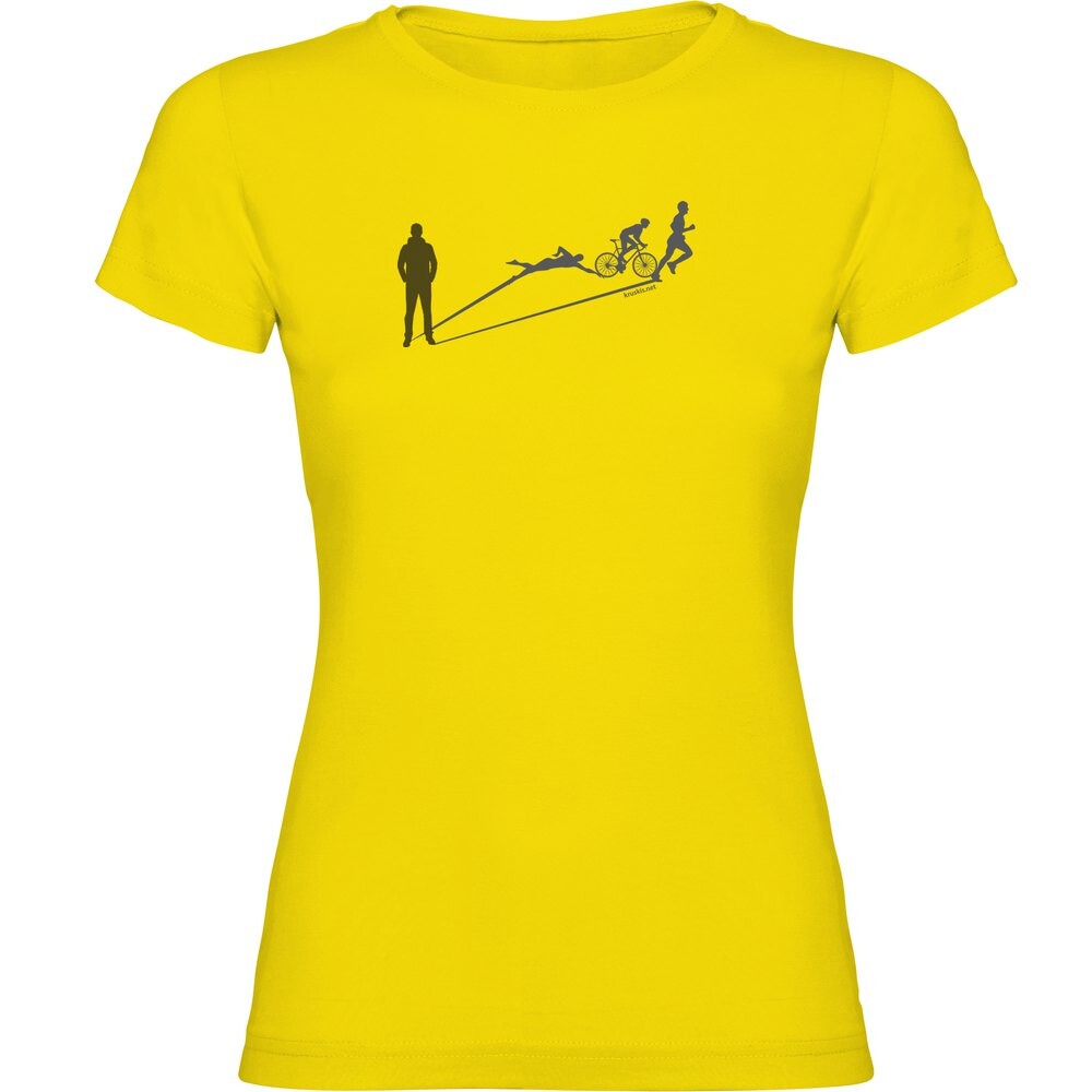

Футболка Kruskis Triathlon Shadow, желтый