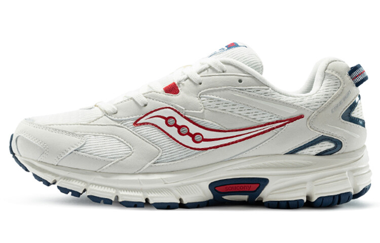 

Кроссовки Cohesion 9 для бега мужские с низким верхом бежевые/белые/синие Saucony