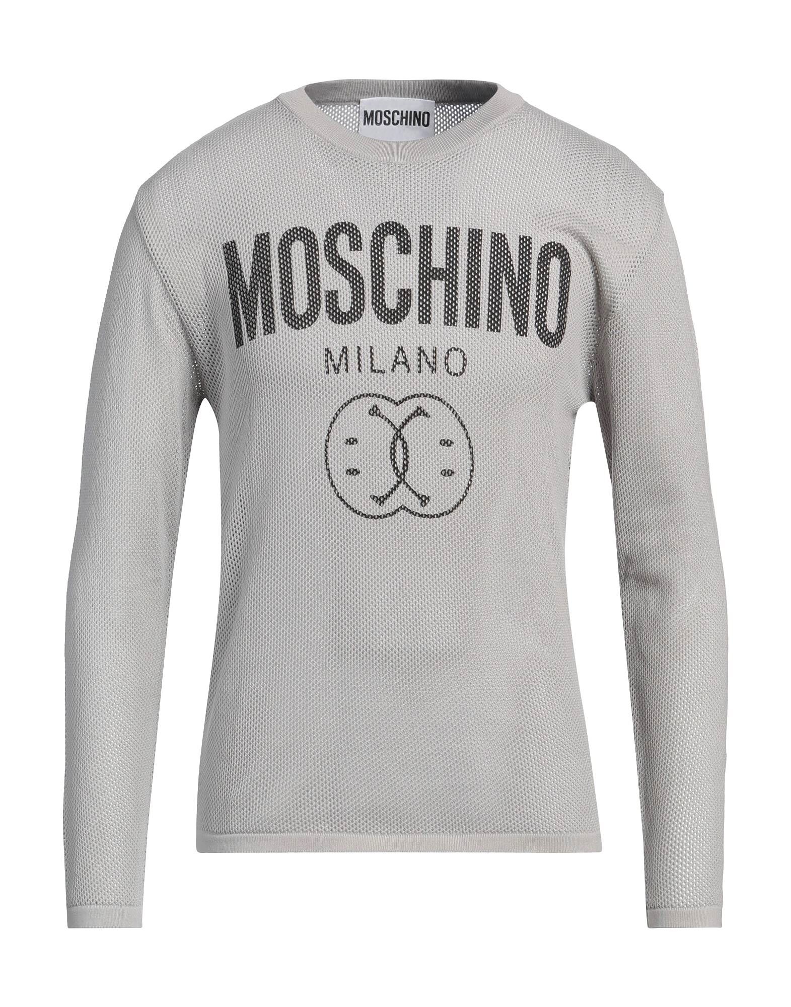 

Футболка Moschino Teen, светло-серый