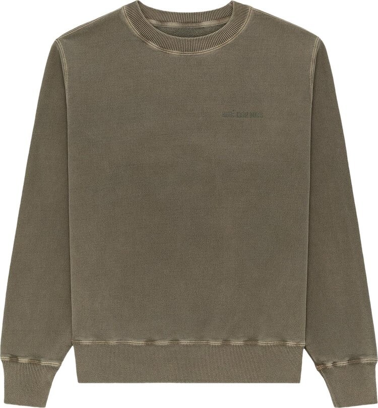 

Толстовка Aimé Leon Dore Garment Dyed Uniform Crewneck 'Laurel Oak', зеленый