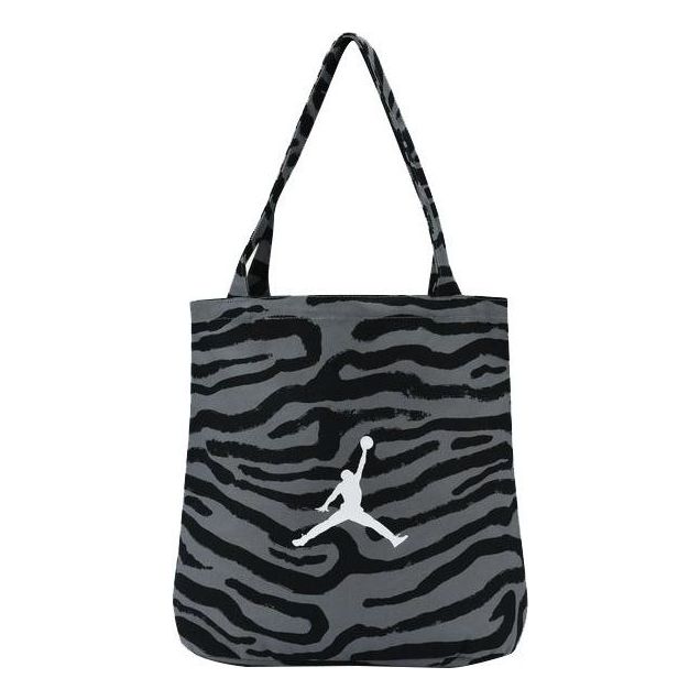 

Сумка Air Jordan JORDAN BREAKFAST Series Large Capacity logo Version Printing Cotton handbag Unisex Black