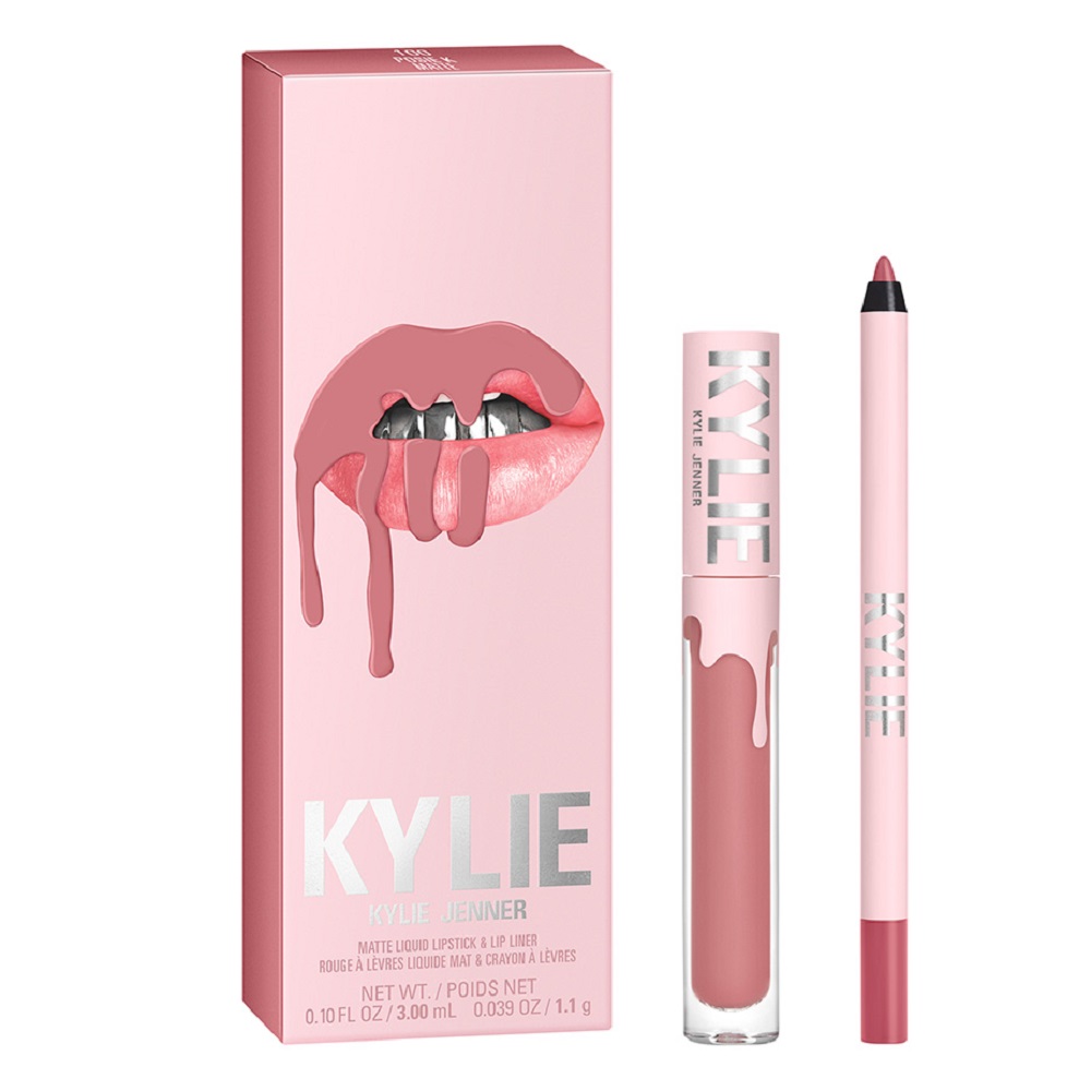 

Набор матовой помады для губ matte lip kit Kylie Cosmetics, цвет nr. 100 posie k, количество 1 шт.