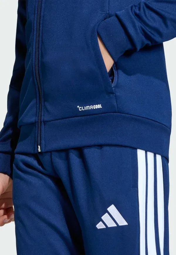 Куртка детская тренировочная Adidas Performance Tiro26 League, темно-синий белый — фото 4