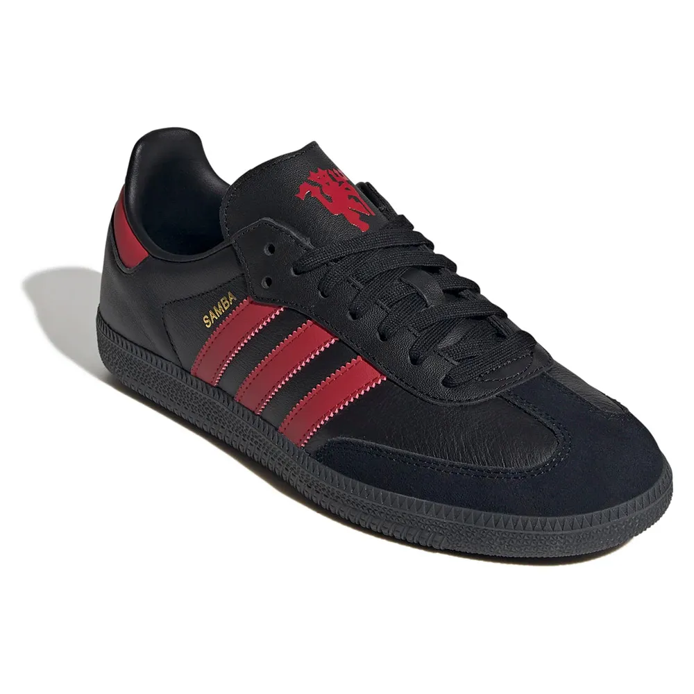 Кроссовки adidas Samba Manchester United, черный — фото 4