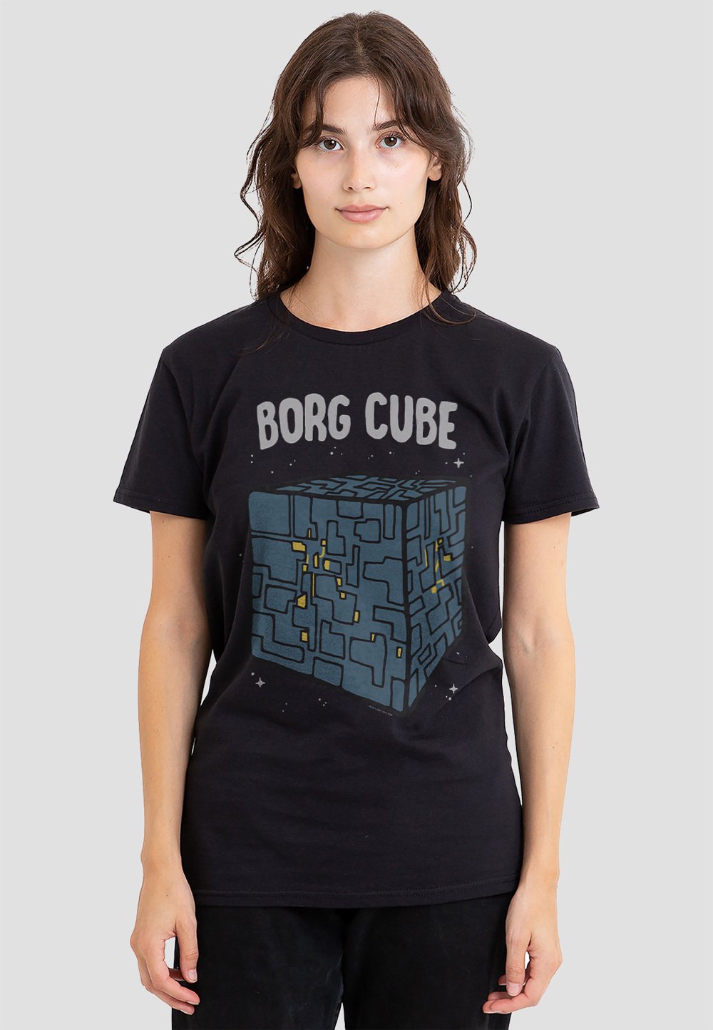 

Футболка с принтом STAR TREK THE TRITANIUM Cotton Soul, черный