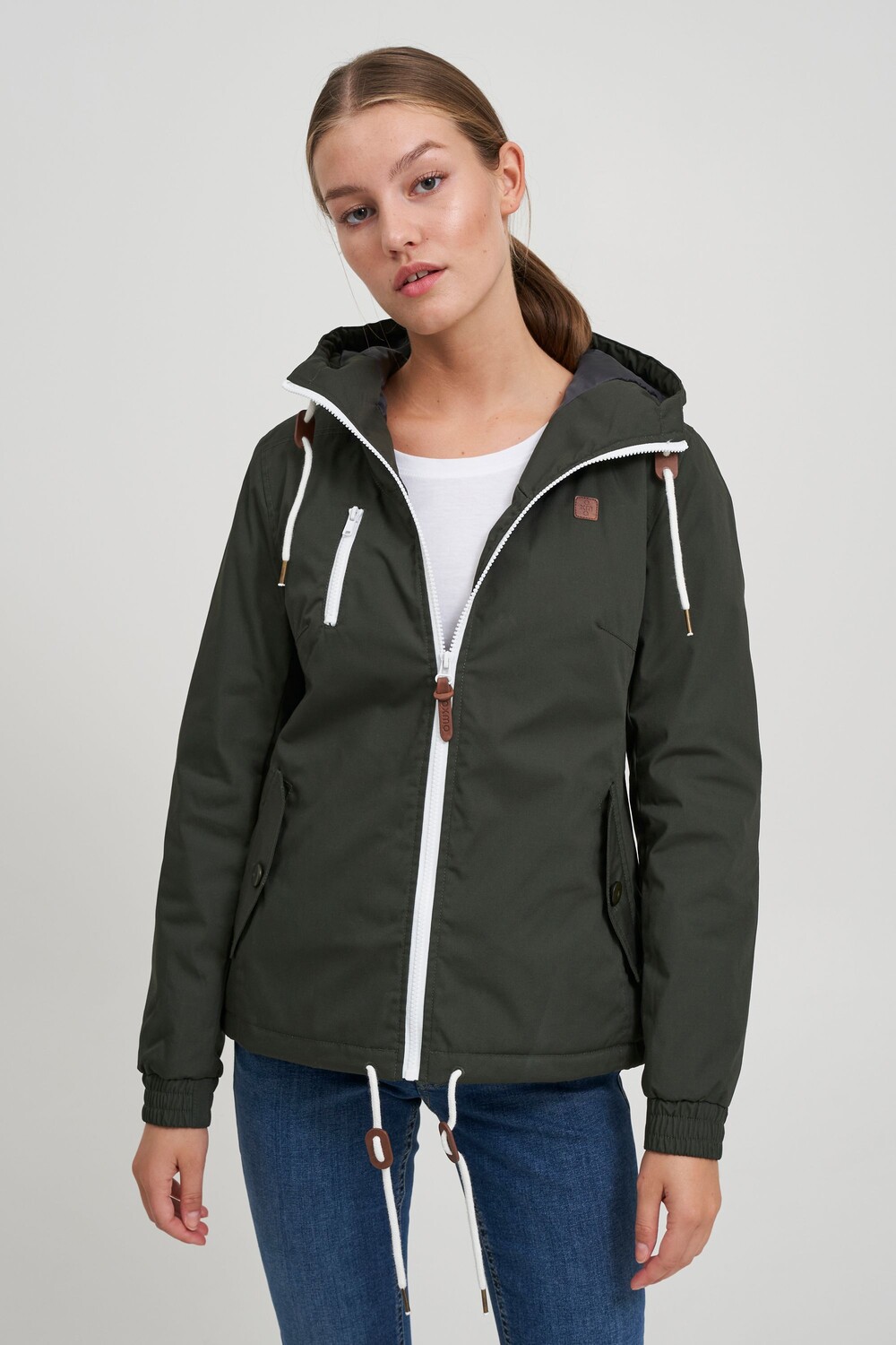 

Куртка Oxmo Kurzjacke, серый