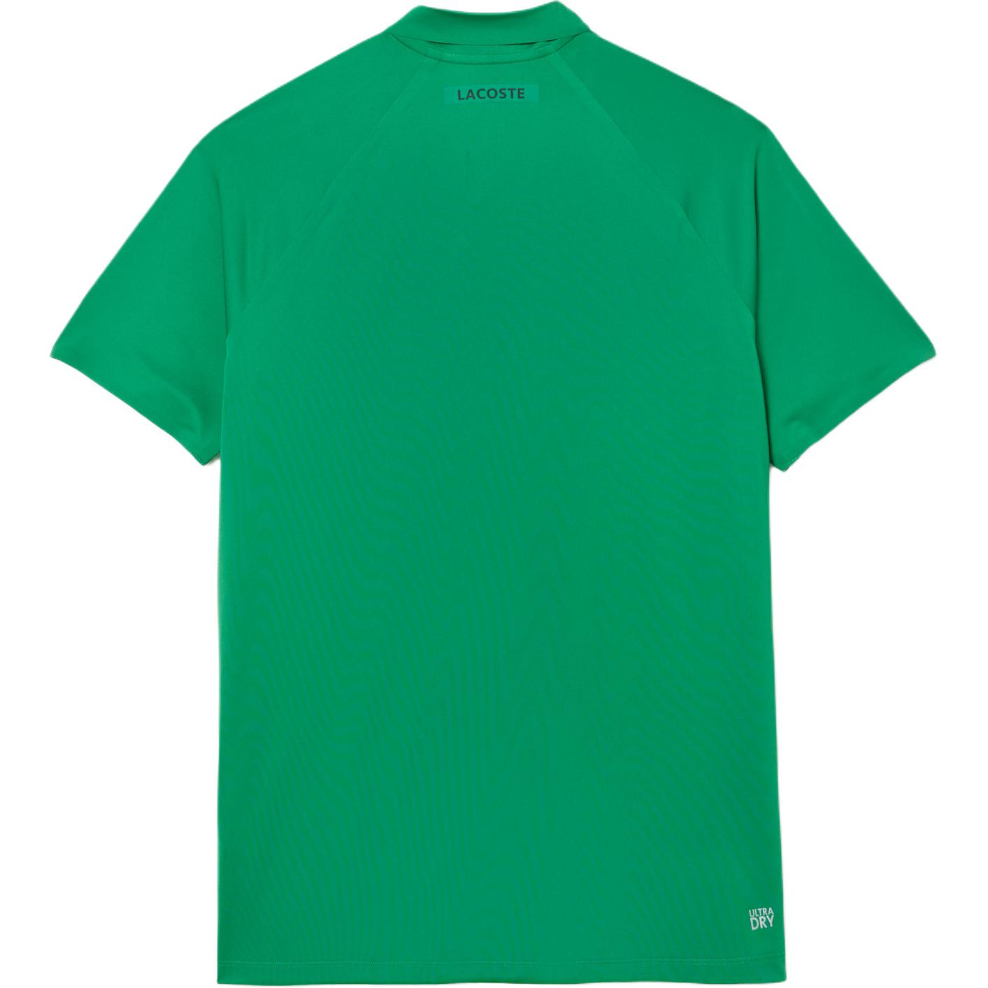 LACOSTE Футболка поло Novak Djokovic мужская green — фото 3