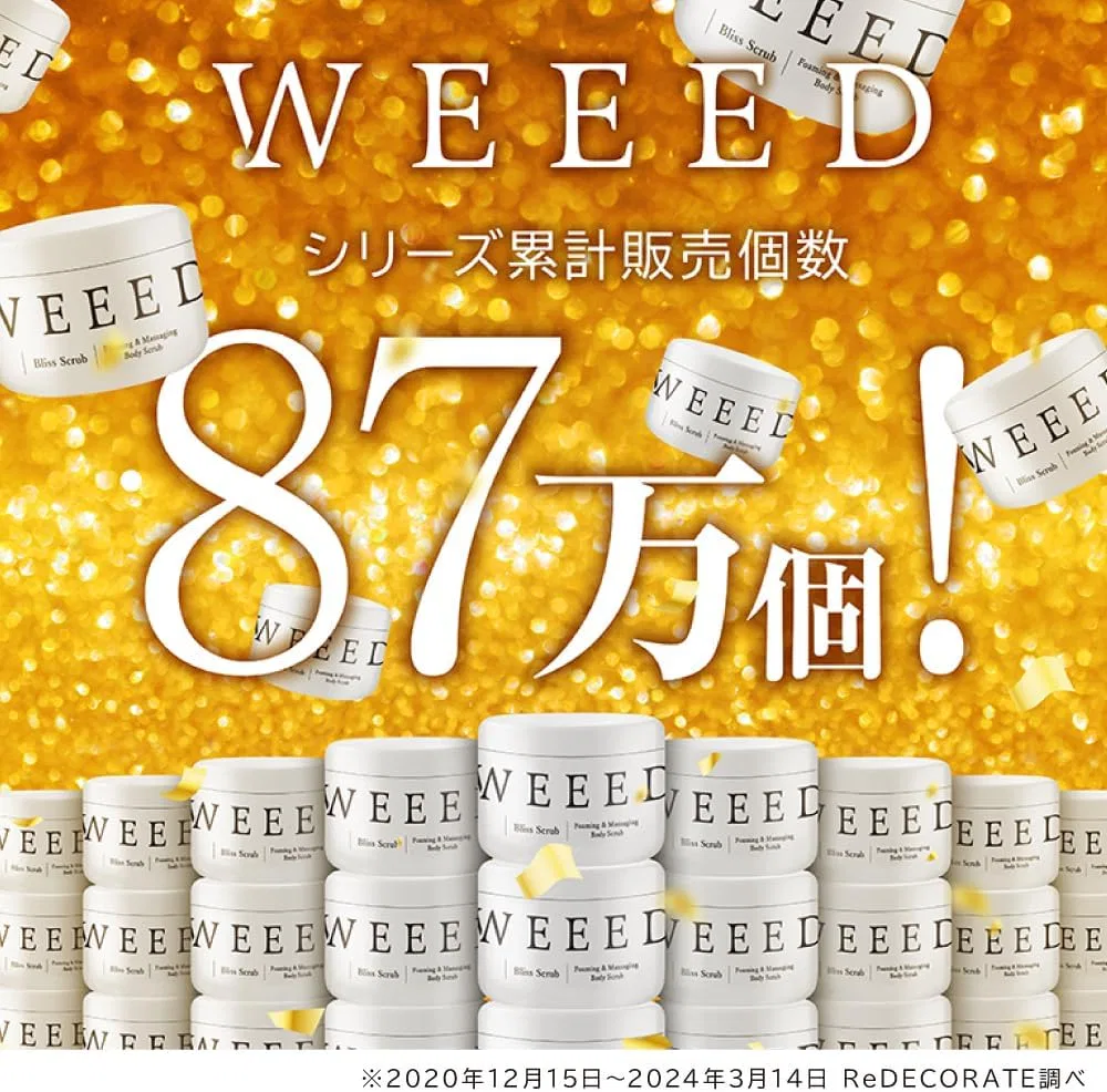 Пенка-скраб для лица WEEED с мандариновым ароматом, 120 г — фото 3