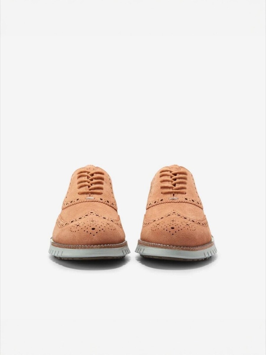 Туфли на шнуровке Cole Haan ZG RMSTD STITCH WING, оранжевый/светло-оранжевый — фото 3