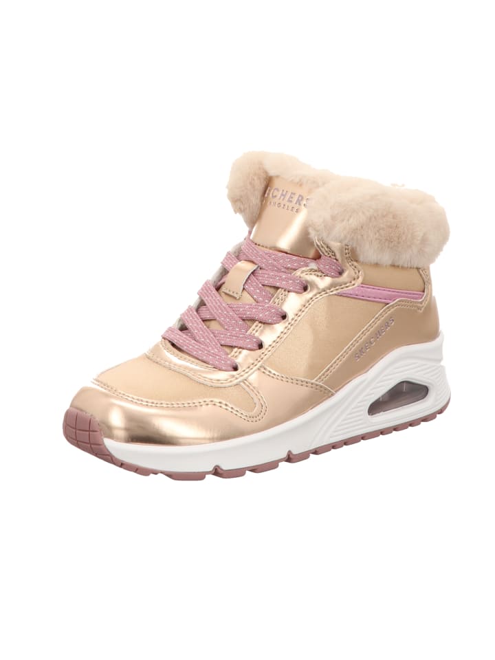 

Ботинки Skechers, золотой