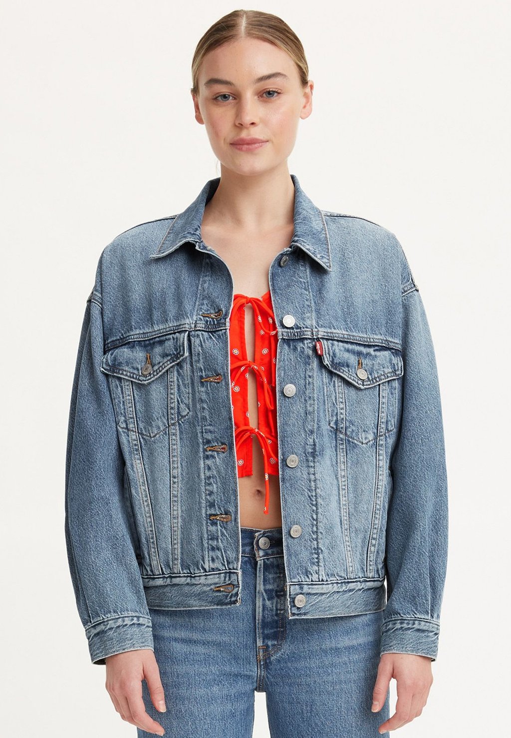 

Джинсовая куртка 90S TRUCKER Levi's, цвет Turning Heads