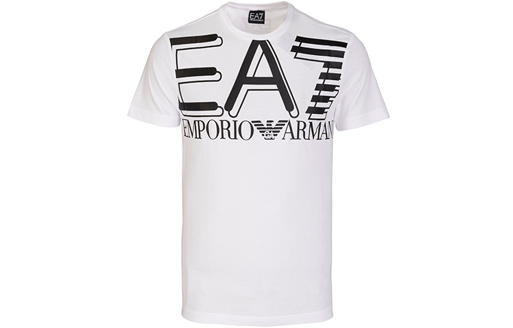 

EMPORIO ARMANI Футболка мужская EA7 SS21 белая