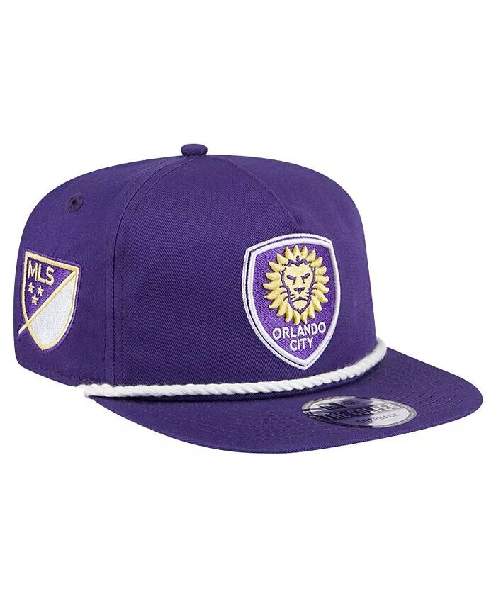 

Мужская регулируемая кепка Orlando City SC The Golfer Kickoff Collection фиолетового цвета New Era, фиолетовый