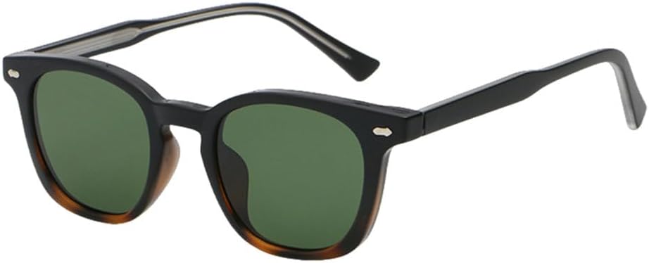 

Женские солнцезащитные очки MUTYNE с защитой от УФ-излучения, квадратная оправа из ацетата, мужские солнцезащитные очки зеленого и коричневого цвета, Black Leopard Green