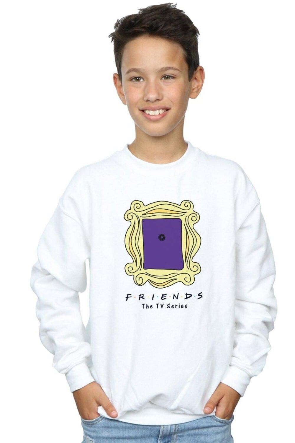 

Толстовка с дверным глазком Friends, белый