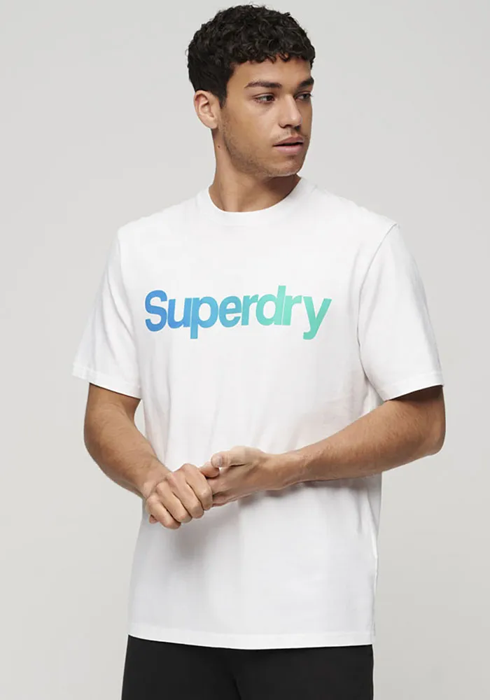 

Футболка Superdry "CORE LOGO LOOSE TEE", белый